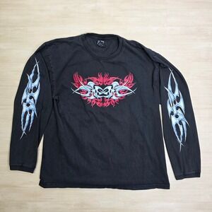 Vintage 2004 Sturgis Black Hills Rally Tribal Sleeve Shirt Size Medium